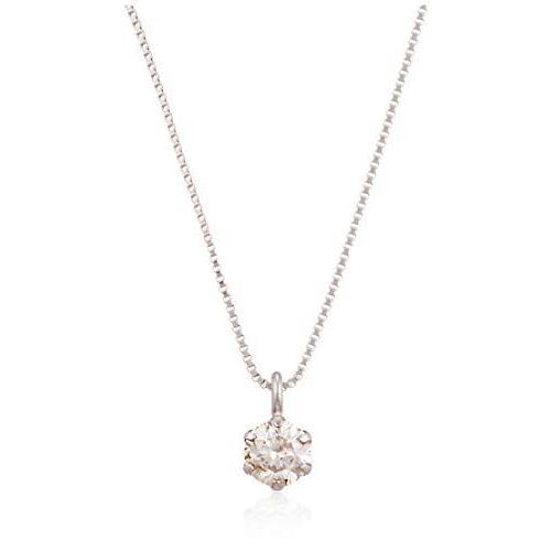 ディーコレクション ダイアモンド ネックレス D15041938 プラチナ