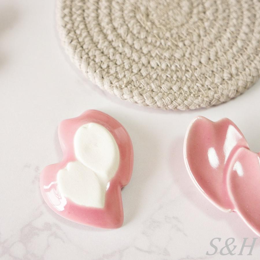 波佐見焼 箸置き 桜花びら 単品 ピンク おしゃれ はしおき おもしろ
