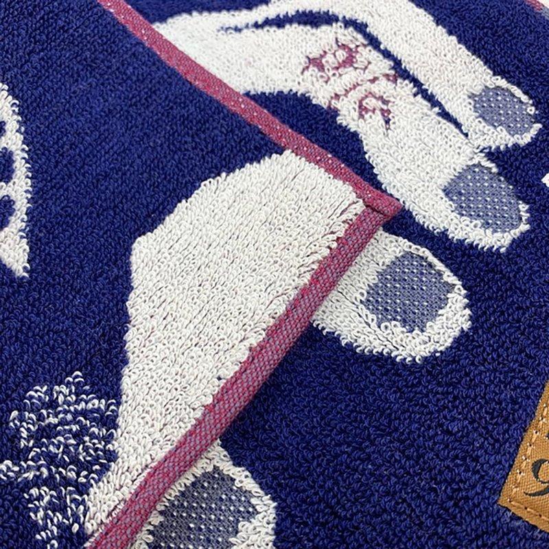 鬼滅の刃 魘夢 ミニタオル タオル ハンカチ ハンドタオル 綿100