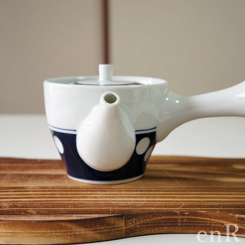 波佐見焼 有田焼 急須 4号 新水玉 副千製陶所 茶器 日本製 肥前吉田焼