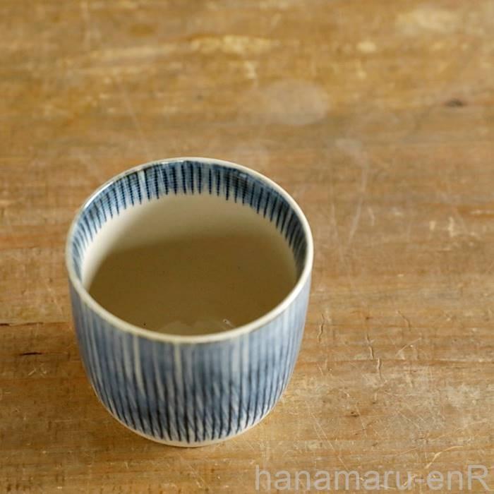波佐見焼 湯呑み 十草彫 ゆのみ 湯のみ 湯呑 皿 おしゃれ はさみやき