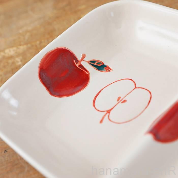 波佐見焼 皿 鉢 仕切皿 角仕切り皿 フレッシュアート おしゃれ