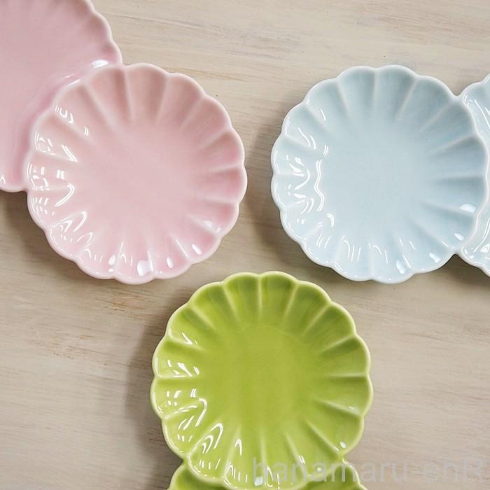 波佐見焼 小皿 小分け菊皿 パステル 豆皿 醤油皿 食器 おしゃれ かわいい 北欧 日本製 薬味入れ 波佐見焼 北欧雑貨のハナマル 通販 Yahoo ショッピング