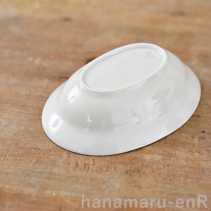 波佐見焼 皿 楕円鉢 中 勲山窯 色彩ダリア ボウル 小鉢 中鉢 取鉢 取皿