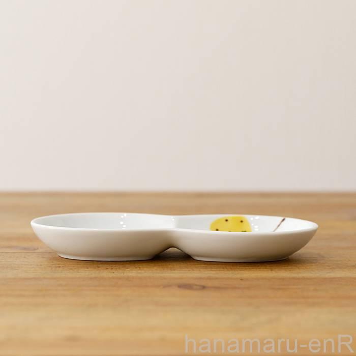 波佐見焼 ミニプレート 手描き柚子 ゆず おしゃれ かわいい 高級 食器