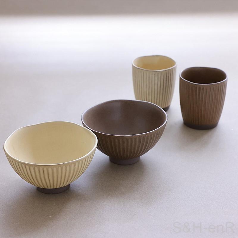 波佐見焼 ゆのみ 湯呑み ペア セット 瑞幸窯 しのぎ 夫婦湯のみ おしゃれ かわいい 結婚祝い プレゼント ギフト 湯飲み 高級 波佐見焼 北欧雑貨のハナマル 通販 Yahoo ショッピング