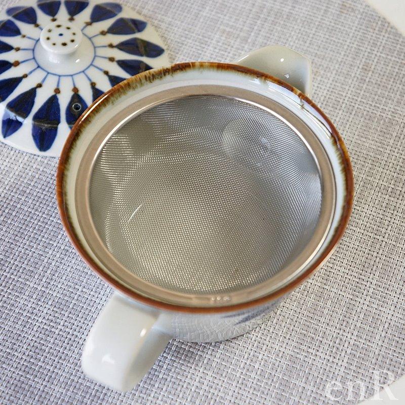 急須 ポット 茶器 波佐見焼 翔芳窯 ブルーフラワー 260ml かわいい