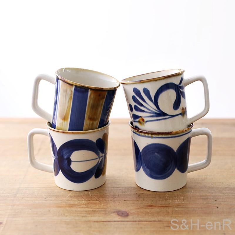 波佐見焼 マグカップ 藍染窯 藍ブルー おしゃれ コーヒーカップ マグ