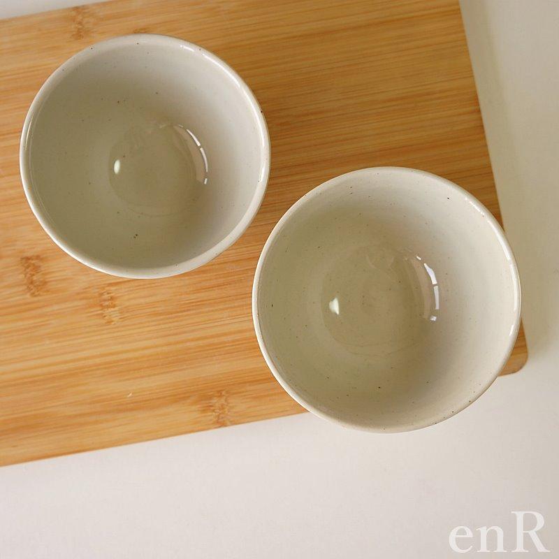 波佐見焼 茶碗 ペアセット 勲山窯 色彩リーフ 夫婦茶碗 お茶碗 ご飯