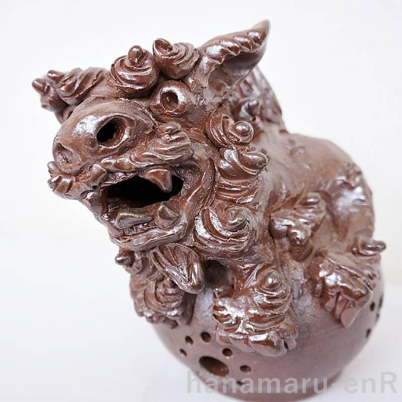【希少】香炉シーサー やちむん　壺屋焼 希少】香炉シーサー やちむん壺屋焼