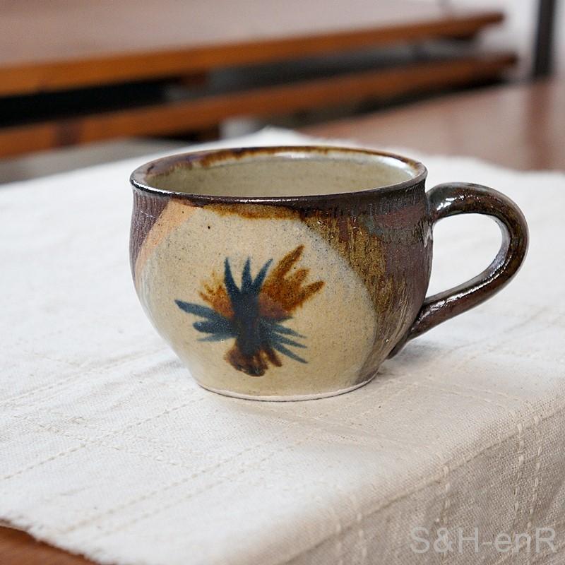 やちむん 沖縄陶器 壺屋焼 陶藝玉城 マグカップ スープカップ A カップ スープマグ a 波佐見焼 北欧雑貨のハナマル 通販 Yahoo ショッピング