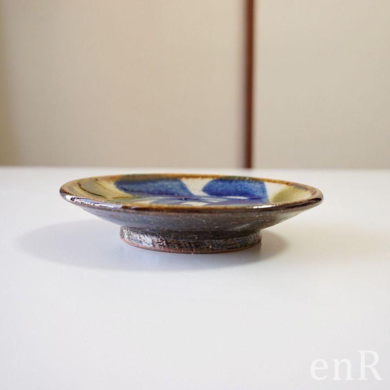 やちむん 皿 5寸皿 取皿 丸皿 陶芸こまがた デイゴ柄 おしゃれ 沖縄