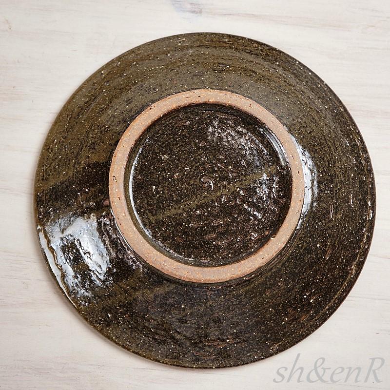 やちむん 皿 7寸皿 大皿 陶芸こまがた デイゴ柄 おしゃれ 沖縄 やちむん 皿 7寸皿 大皿 陶芸こまがた デイゴ柄 おしゃれ 沖縄