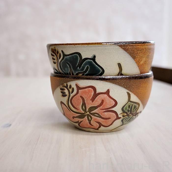 やちむん 沖縄陶器 4寸鉢 ハイビスカス 赤 ボウル 小丼 食器 線彫り 焼き物 波佐見焼 北欧雑貨のハナマル 通販 Yahoo ショッピング