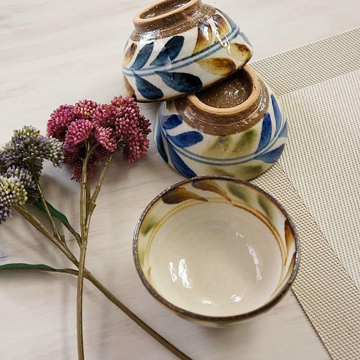 やちむん マカイ 3.5寸 茶碗 陶芸こまがた デイゴ柄 茶わん 皿 やちむん マカイ 3.5寸 茶碗 陶芸こまがた デイゴ柄 茶わん 皿