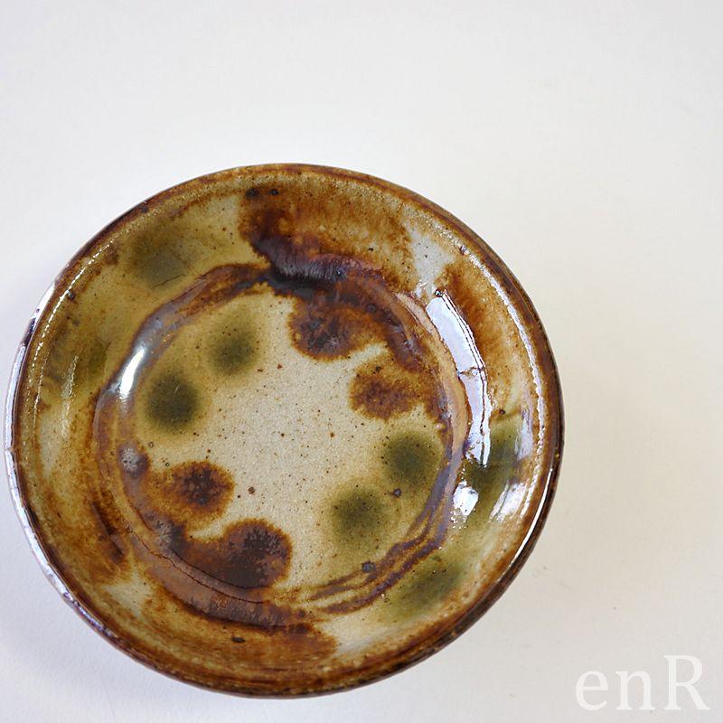 やちむん 皿 3寸皿 小皿 陶芸こまがた デイゴ柄 豆皿 焼き物 やちむん