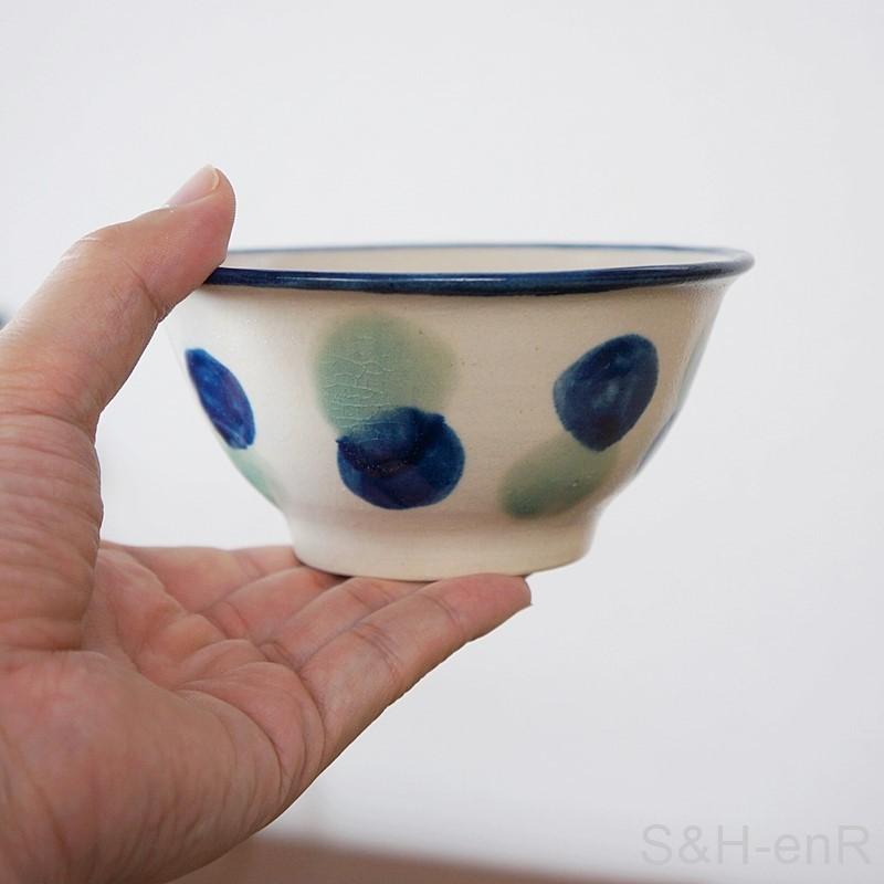 読谷やちむん 茶碗より大きめ 直径12センチ