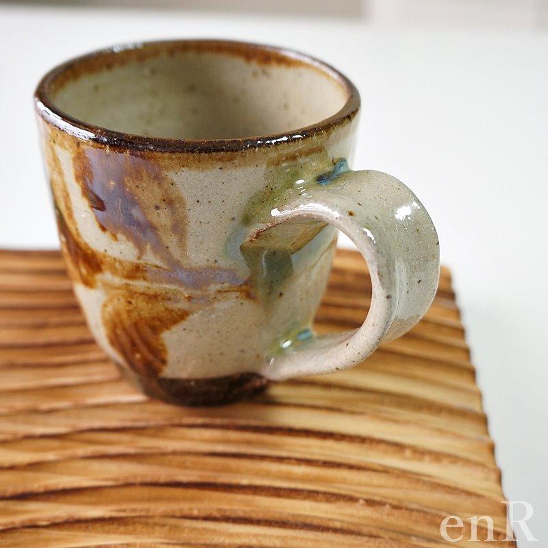 やちむん マグカップ 陶芸こまがた デイゴ柄 陶器 大きい おしゃれ