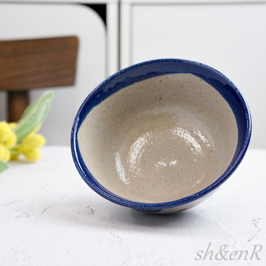 やちむん マカイ 4寸 お茶碗 ご飯茶碗 染付四葉紋 青 おしゃれ やちむん マカイ 4寸 お茶碗 ご飯茶碗 染付四葉紋 青 おしゃれ