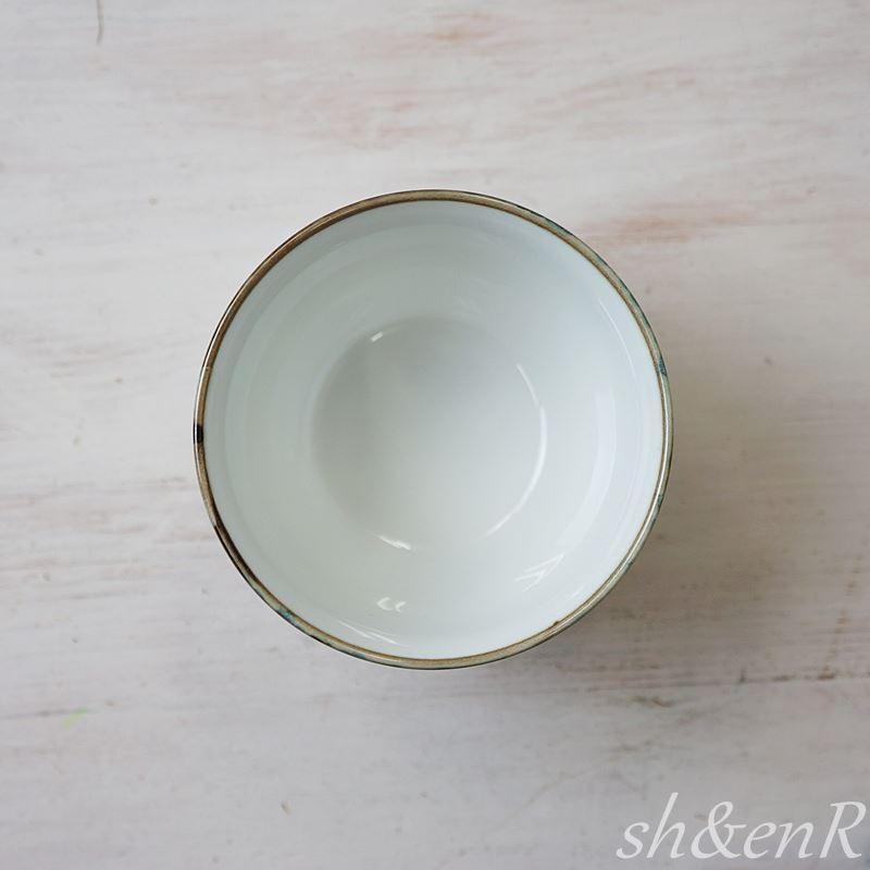 波佐見焼 そば猪口 そばちょこ 手描き 山下陶苑 染紋様 濃点 蕎麦 素麺