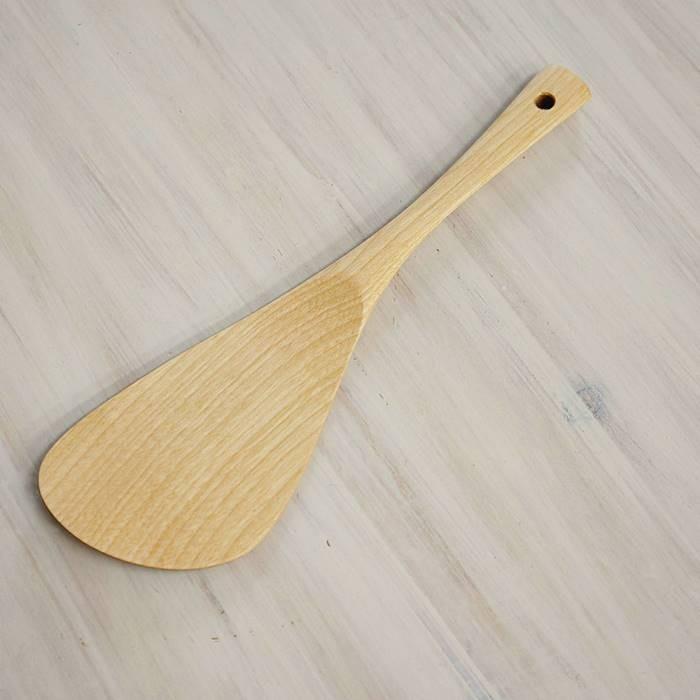 工房橙 木ベラ 木製 へら 中 25cm 日本製 調理 ロング スパチュラ