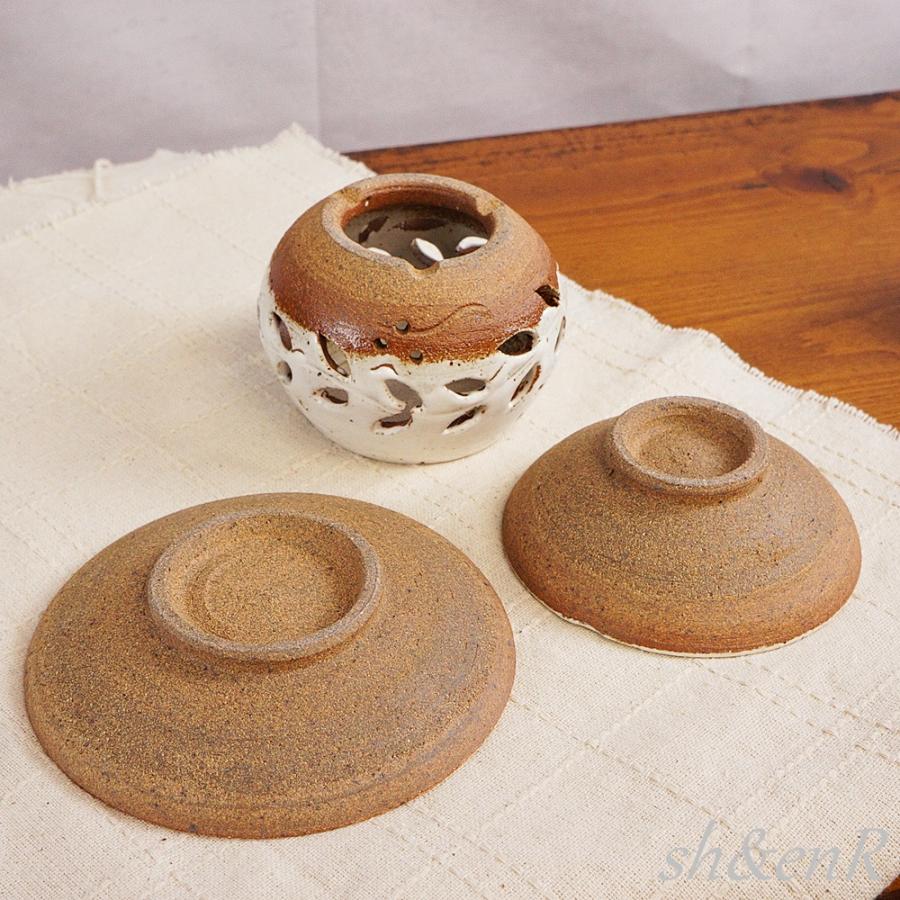 茶香炉 白 おしゃれ 有田焼 茶葉 陶器 焼物 インテリア 和風