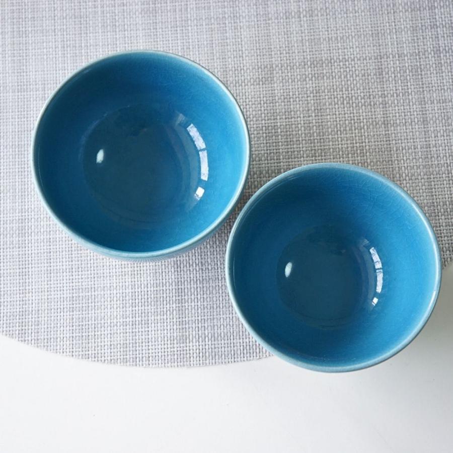 夫婦茶碗 有田焼 茶碗 ペア セット 東原窯 碧空 大小 お茶碗 おしゃれ