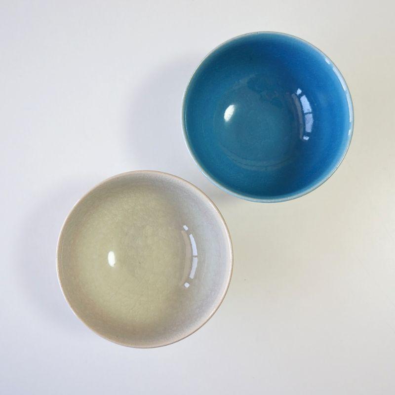 夫婦茶碗 有田焼 茶碗 ペア セット硝子釉並白 東原窯 お茶碗 おしゃれ
