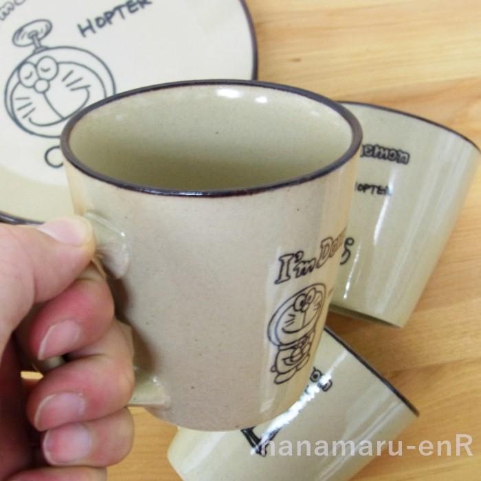益子焼 つかもと窯 ドラえもん益子焼 マグカップ ( 陶器 食器 グッズ