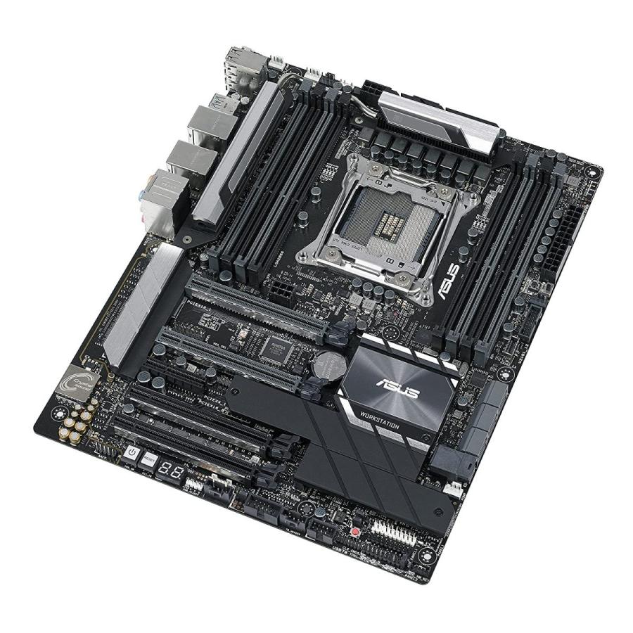 ASUS Intel C422 搭載 LGA2066 対応 マザーボード WS C422 PRO/SE ATX スマホ、タブレット、パソコン PCパーツ