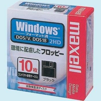 数量限定アウトレット最安価格 maxell 3.5インチ フロッピーディスク 10枚 Windows MFHD18.D10P デポー