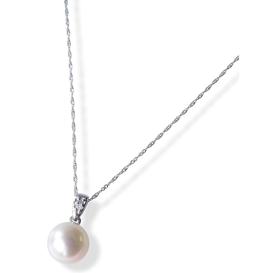 新作揃え プラチナ枠 アコヤ本真珠ペンダントネックレス 国産純和珠8 5ミリダイヤ入り誕生石６月日本製 ギフトラッピング済み ネックレス ペンダント Binghamtonhots Com