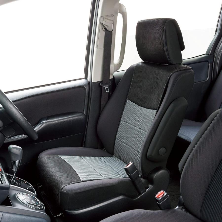 ボンフォーム シートカバー ツートンメッシュ 軽 普通車 フロント1枚 取付簡単 丸洗いok フロント 1 センター グレー 4373 5 Hanamaru Ya 通販 Yahoo ショッピング