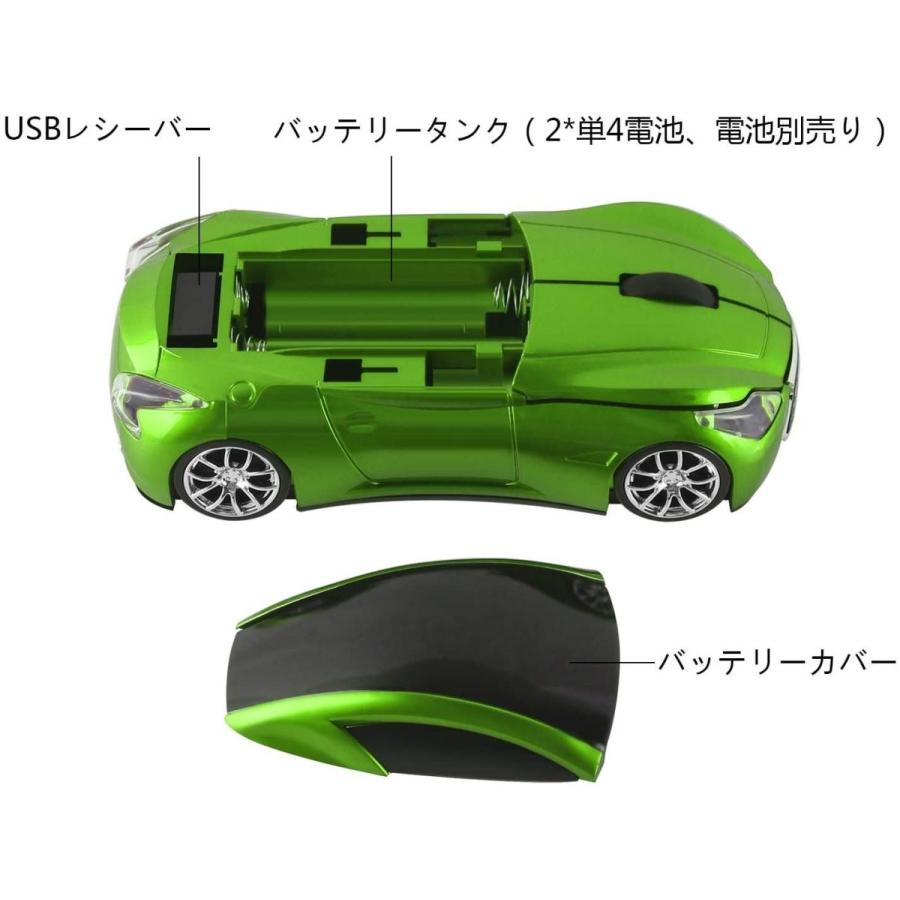 い出のひと時に とびきりのおしゃれを かっこいい小型くるまマウス Ruunner ワイヤレスマウス 小 光学式コードレスマウス コンパクト スポーツカー 車型 クール 無線マウス その他マウス トラックボール Www Sustentec Com Br