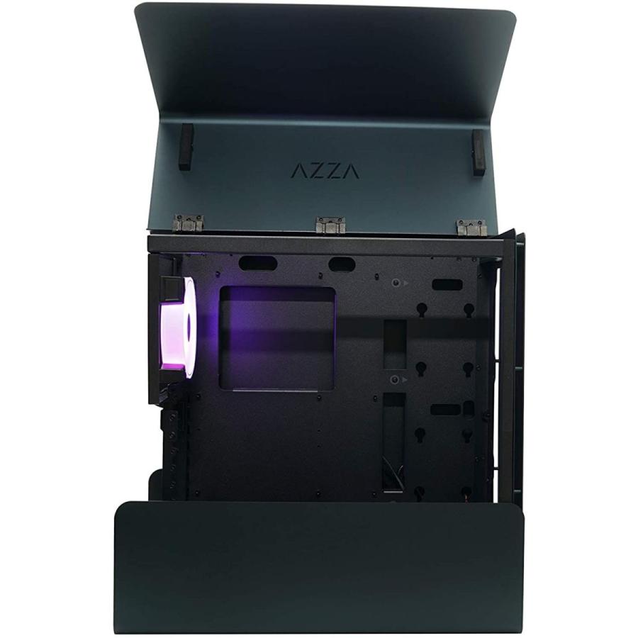 AZZA Cast 808 ミッドタワーケース (ブラック) AZZA Cast ミッドタワーケース ブラック