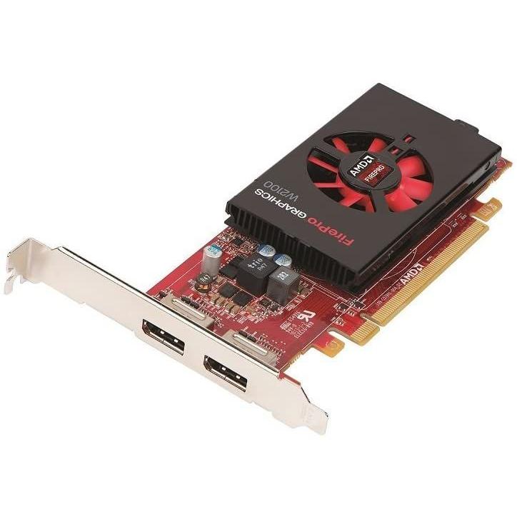 エーキューブ AMD FirePro W2100 2GB PCIe グラフィックスボード VD5485 FPW21LP-2GER - 0