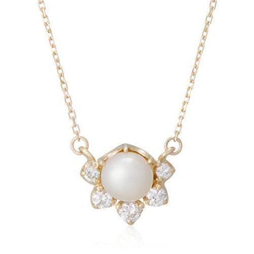 ザ・リトル・クラシックス The Little Classics ゴールドK10YGパールジュエリーダイヤモンド、パール・ネックレス 109