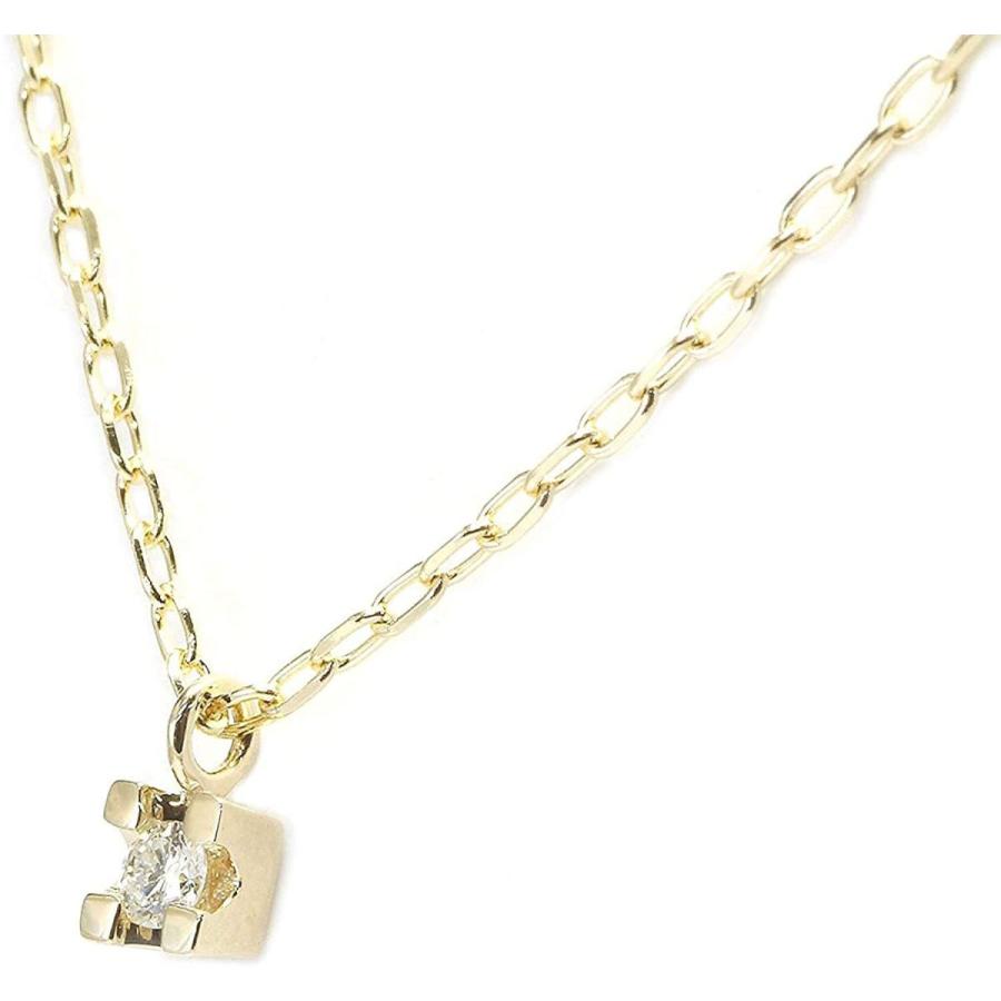 キャンディ Candy 1粒0.03ｃｔダイヤ4本爪キューブ型ペンダント K10YG k10sqdia0003pn キャンディ Candy 1粒0 03ｃｔダイヤ4本爪キューブ型ペンダント K10YG k10sqdia0003pn