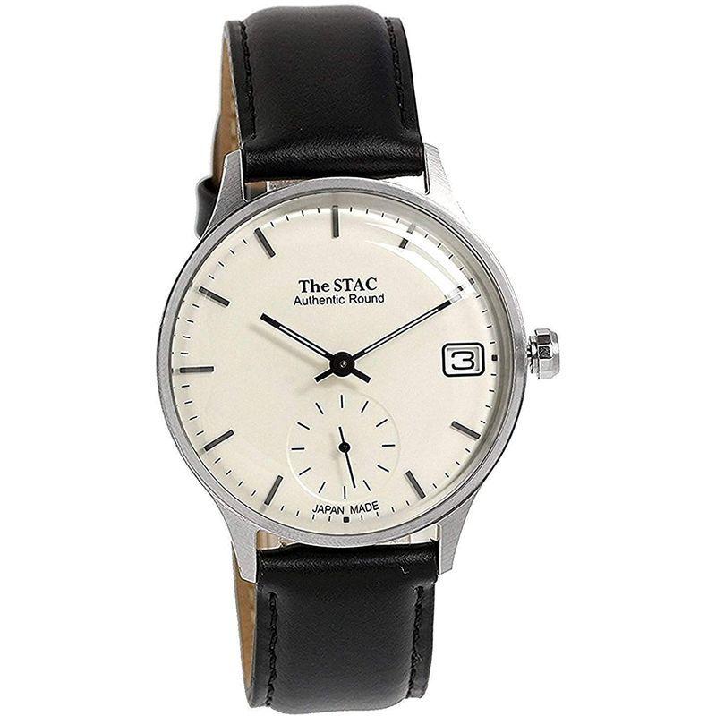 ✨美品✨ ザ・スタック The STAC 日本製 国産 腕時計 ウォッチ Authentic Round 36mm クラシック メンズ レディース 並 【G2167501787】(10936円)