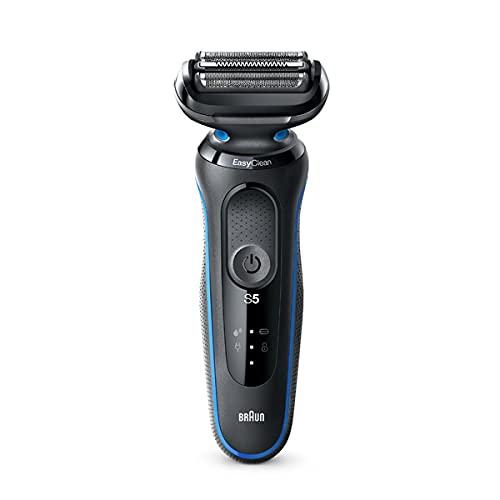 ブラウン(Braun) 50-B1000S(ブルー) 密着シリーズ5 充電式シェーバー 3枚刃 | 