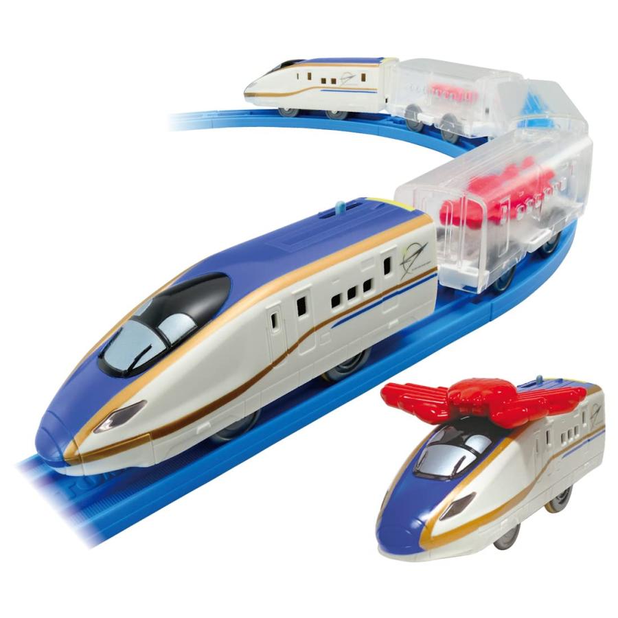 タカラトミー プラレール 海鮮おとどけ列車 E7系新幹線かがやき 