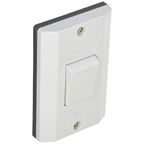 パナソニック(Panasonic) 防水埋込スイッチB 片切 ライトグレー