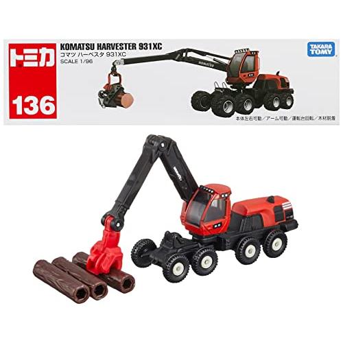 タカラトミー トミカ ロングタイプトミカ No.136 コマツ ハーベスタ  