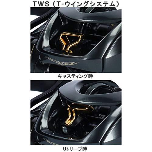 ダイワ(DAIWA) ベイトリール 19 スティーズ CT SV TW 700XHL (2019モデル)の画像