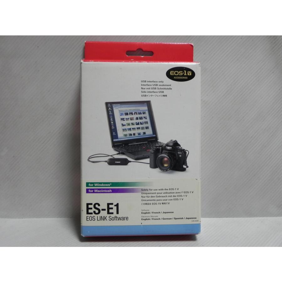 Câble De Connexion Canon ES-E1 EOS LINK Pour EOS 1V, Avec Logiciel, Occasion Bon état