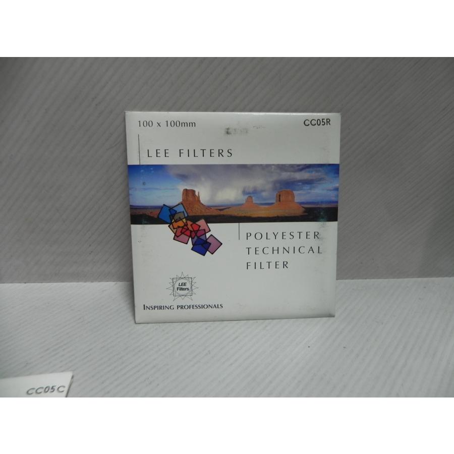 LEE Filters リーフィルター 角型フィルター LEE ポリエステルCC05Rレット(未使用品) | 