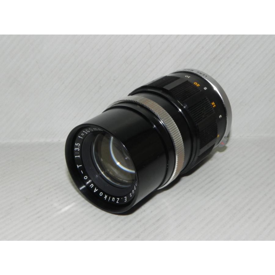 Olympus E.ZUIKO AUTO-T 100mm/F3.5 レンズ(難有品) ミラーレス用レンズ