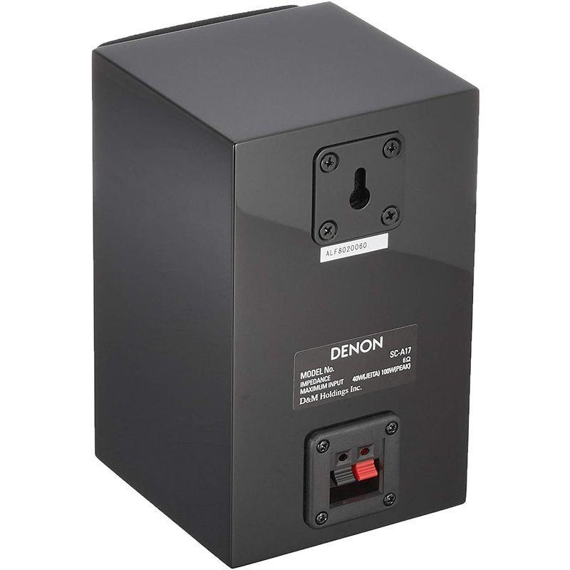 デノン Denon SC-A17 サラウンド ブックシェルフスピーカー SC-17 SC-37シリーズ 1台 ブラック SC-A17K SC Denon A17 サラウンド ブックシェルフスピーカー 37シリーズ 1台 ブラック A17K