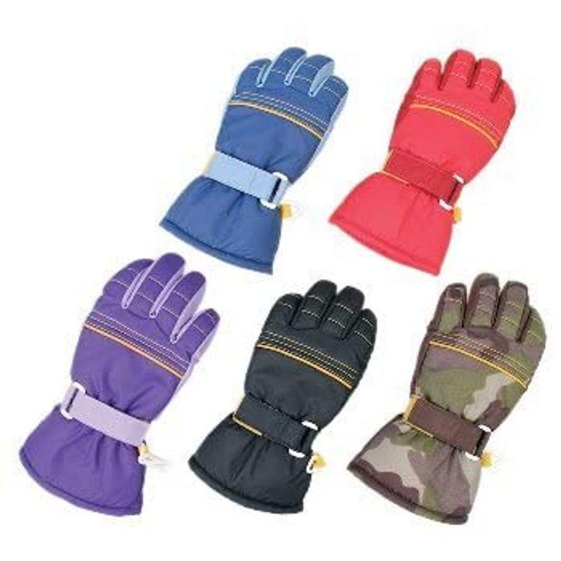 最新入荷 Egal Kid Sキッズ スノーボード スキー 防寒 グローブ 3670 パープル Km その他スキー用品 Www We Job Com