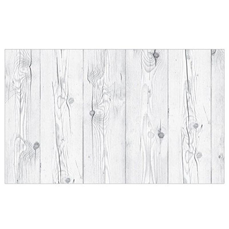 ケイ ララ 木目 壁紙 木目 白 ホワイトウッドの貼ってはがせる壁紙シール 木目調